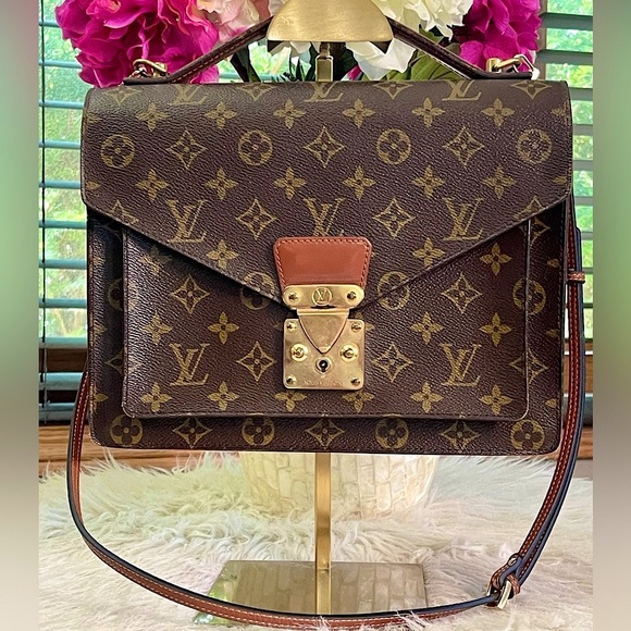 Louis Vuitton Handbags - Authentic LOUIS VUITTON Monogram Monceau Bag